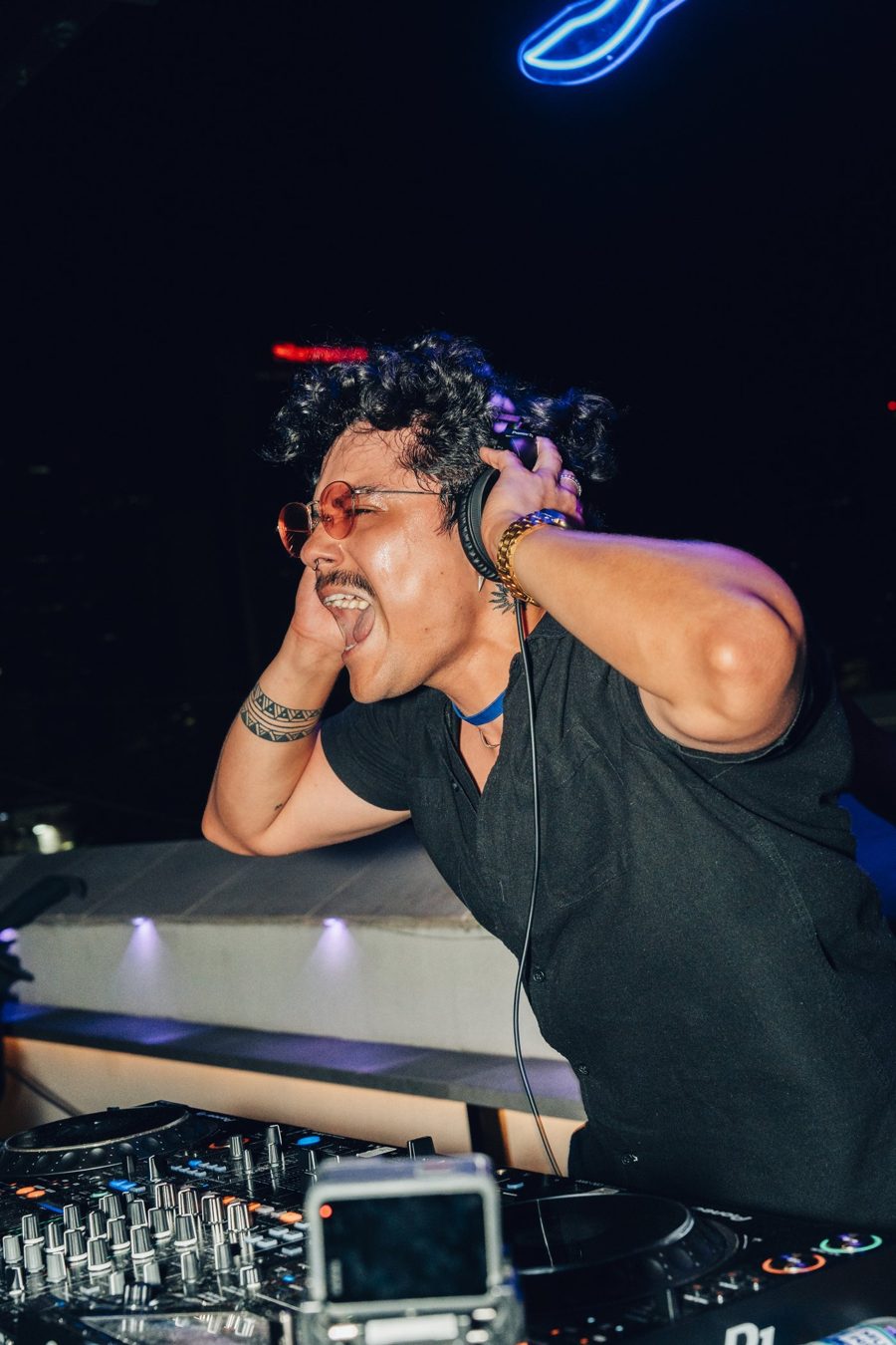 Velvet Sun DJing